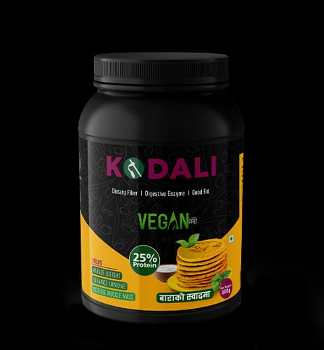 Kodali Ventures VeganPro Flour Bottle Pack 500 gm